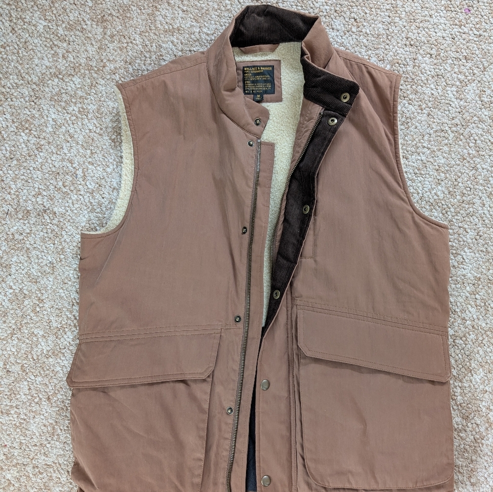 J.Crew  Men's Wallace & Barnes vest RARE